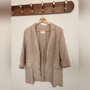 Stoosh Beige Women's Blazer